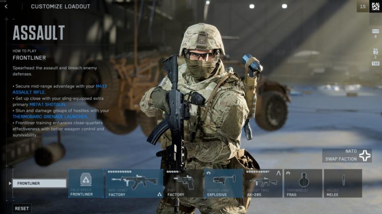 La clase de asalto en Battlefield 6