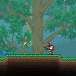Varita de terraria de chispas en acción