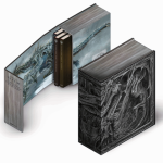 Los fanáticos de Elder Scrolls pueden establecer la caja de 3 libros de la Biblioteca Skyrim por solo $ 46