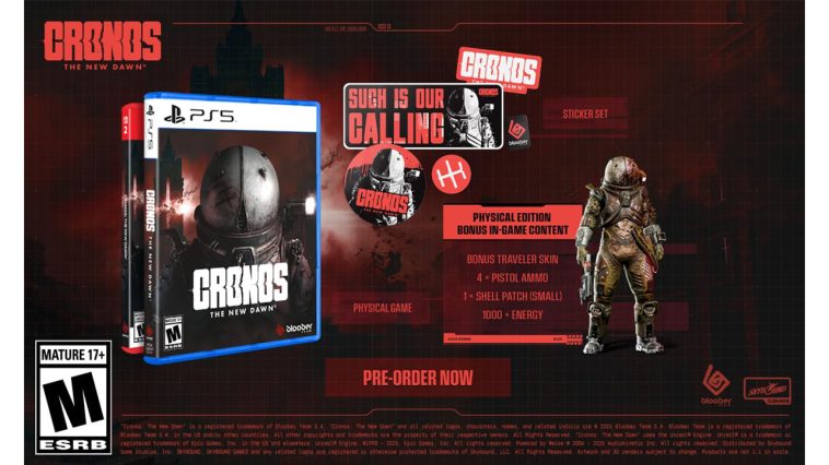 Cronos: The New Dawn Standard Edition Bonos de pedido físico