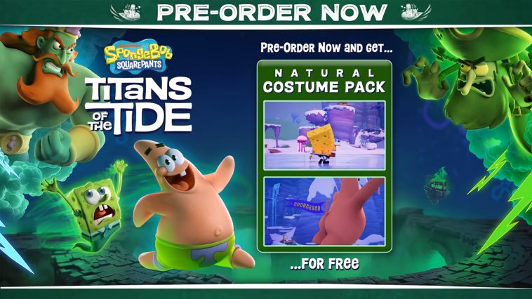 SpongeBob Squarepants: bonos de pedido de titanes de la marea