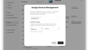 Apple está facilitando mucho la migración de MDM
