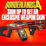 Borderlands 4 Hazard Pay Skin disponible para los propietarios de cuentas de cambio que optan por boletines y correos electrónicos de marketing.
