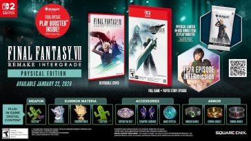 Final Fantasy 7 Remake Intergrade para Nintendo Switch 2