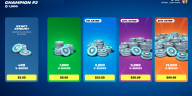 Pronto puede comprar la cantidad exacta de V-Bucks que necesita.