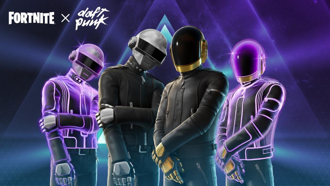 Estas son las próximas pieles Fortnite Daft Punk.