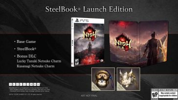 Edición de lanzamiento de Nioh 3 Steelbook