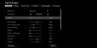 La configuración de video en Prologue: Go Wayback