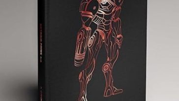 Metroid Prime 1-3: una retrospectiva visual tiene una cubierta confusa con arte metálico