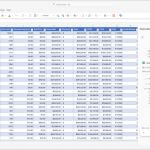 Modo de agente que realiza tareas dentro de Excel en la web.