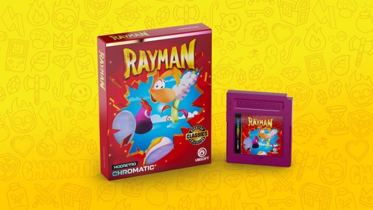 Rayman para Modretro Chromatic / Game Boy Color
