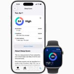 Seguimiento del sueño del Apple Watch