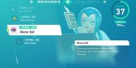 Debes alcanzar el nivel 49 de Investigación de Mable solo para recibir la Master Ball.