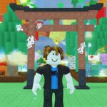 Esta puerta de Torii es uno de los muchos artículos exclusivos que se pusieron a disposición a través de códigos Grow A Garden.