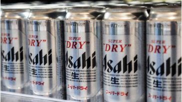 Hay temores de suministros de la popular cerveza súper seca de Asahi podrían ser golpeados por la interrupción.