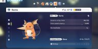 Un Shiny Raichu que evolucionó a partir de un Shiny Pikachu.