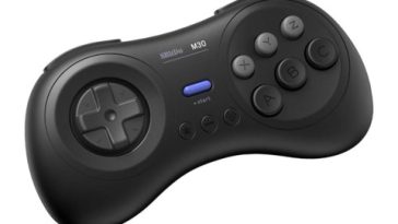 El controlador inalámbrico inspirado en Sega de 8BitDo tiene un 30% de descuento