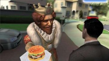 Es posible que el Rey Desde nunca regrese porque la mascota del Rey Burger era demasiado espeluznante