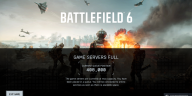 Posición de cola completa de servidores de Battlefield 6.