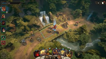 La demostración comenzó con la defensa de una emboscada de Goblin.