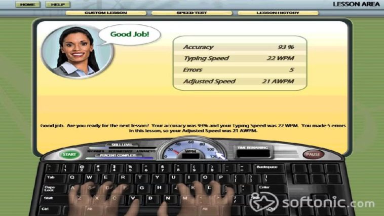 Mavis Beacon Teaches Typing courtesy of Softonic, one of the few online store fronts hosting the software.