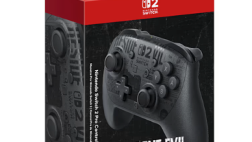 Los pedidos anticipados del controlador Resident Evil Requiem Nintendo Switch 2 Pro ya están disponibles
