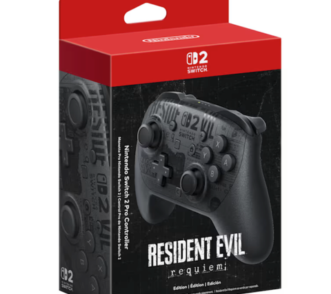 Los pedidos anticipados del controlador Resident Evil Requiem Nintendo Switch 2 Pro ya están disponibles