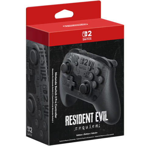 Los pedidos anticipados del controlador Resident Evil Requiem Nintendo Switch 2 Pro ya están disponibles