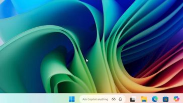 Copilot llega a la barra de tareas de Windows 11.
