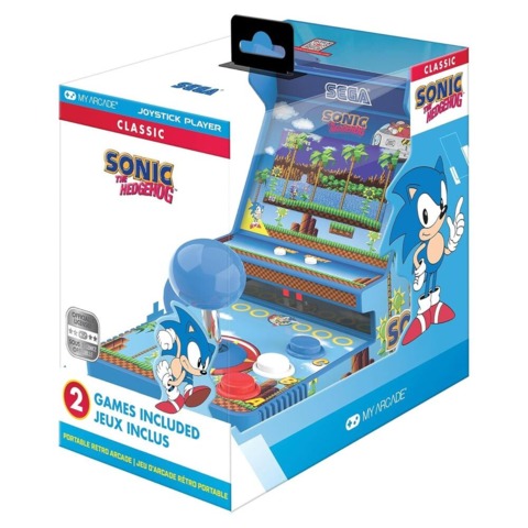 Próximamente gabinete arcade en miniatura de Sonic the Hedgehog