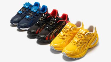 The Sonic Racing: Crossworlds Sneaker Collection de Puma.