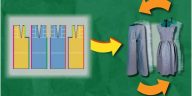Un nuevo software diseña ropa ecológica que se puede volver a ensamblar para crear nuevas prendas