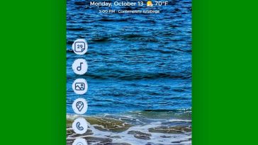 Google Pixel Fold - Android plegable: pantalla de inicio exterior