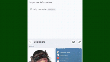 Portapapeles de Android: inserción del portapapeles de Gboard