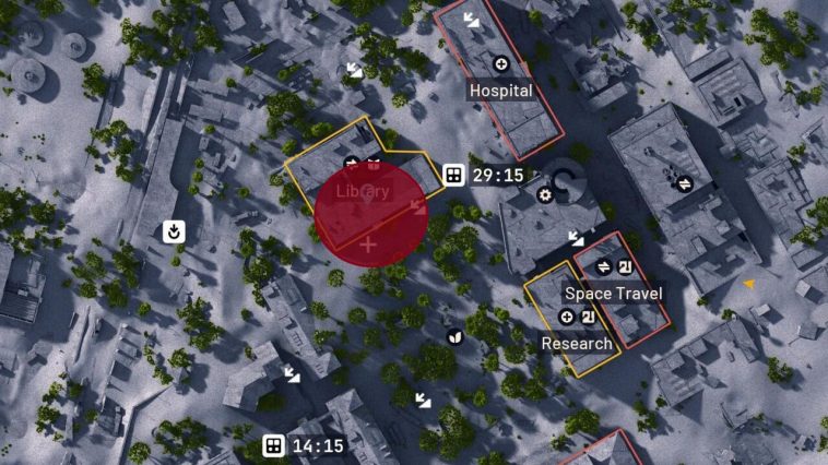 Ubicación de la biblioteca