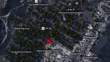 Toma de derrames de inundaciones