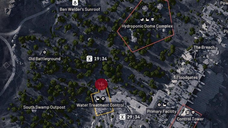 Toma de derrames de inundaciones