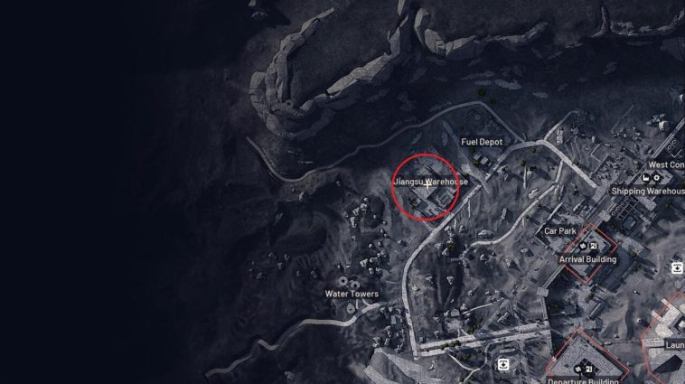 Ubicación del almacén de Jiangsu