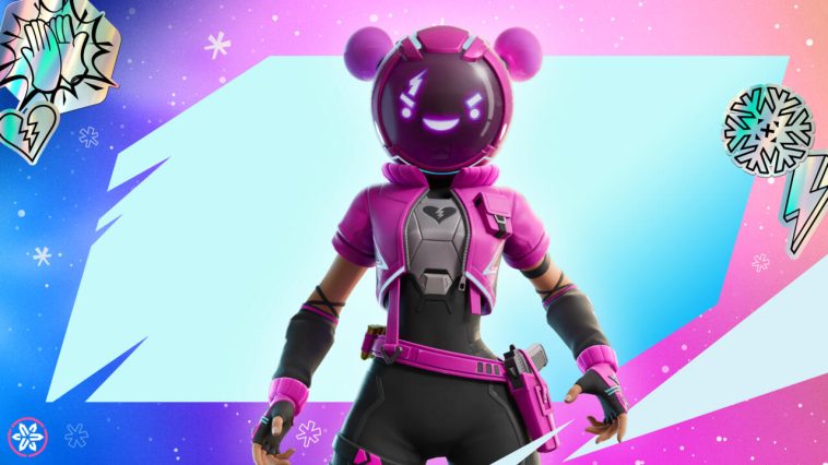 El aspecto Cuddle Team Rider es gratuito para aquellos que completen nueve de las misiones Winter Rush de Fortnite.