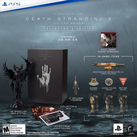 Death Stranding 2 Collector's Edition y DualSense obtienen descuentos navideños por tiempo limitado