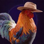Scrappy the Rooster luciendo un sombrero en Arc Raiders.