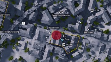 Ubicación de la cafetería