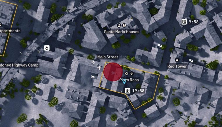 Ubicación de la cafetería