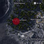 Ubicación del puesto avanzado del pantano sur