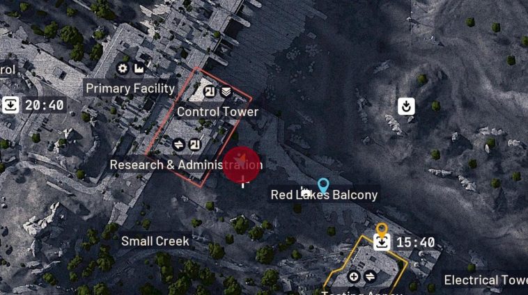 Ubicación del túnel de acceso a inundaciones