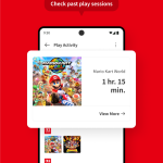 La aplicación Nintendo Store para dispositivos móviles te permitirá ver tu historial de juego que se remonta a las épocas de 3DS y Wii U.