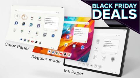 La tableta Android 3 en 1 de TCL con dos modos de tinta electrónica baja a $ 150 para el Black Friday