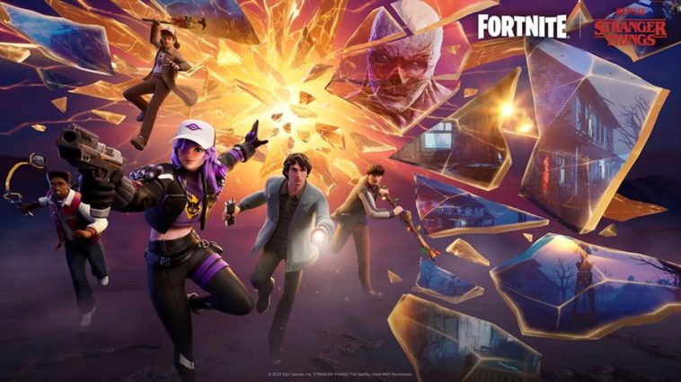 Los niños de Stranger Things obtendrán sus propios aspectos de Fortnite muy pronto.