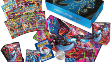 Pedidos anticipados de la colección Ultra-Premium Mega Charizard de Pokémon TCG reabastecidos en Amazon
