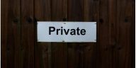 información privada